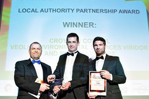 The Local Authority Partnership Award went to Croydon council, Veolia Environmental Services, Viridor and Bio Collectors